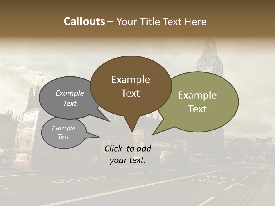 Westminster Britain England PowerPoint Template