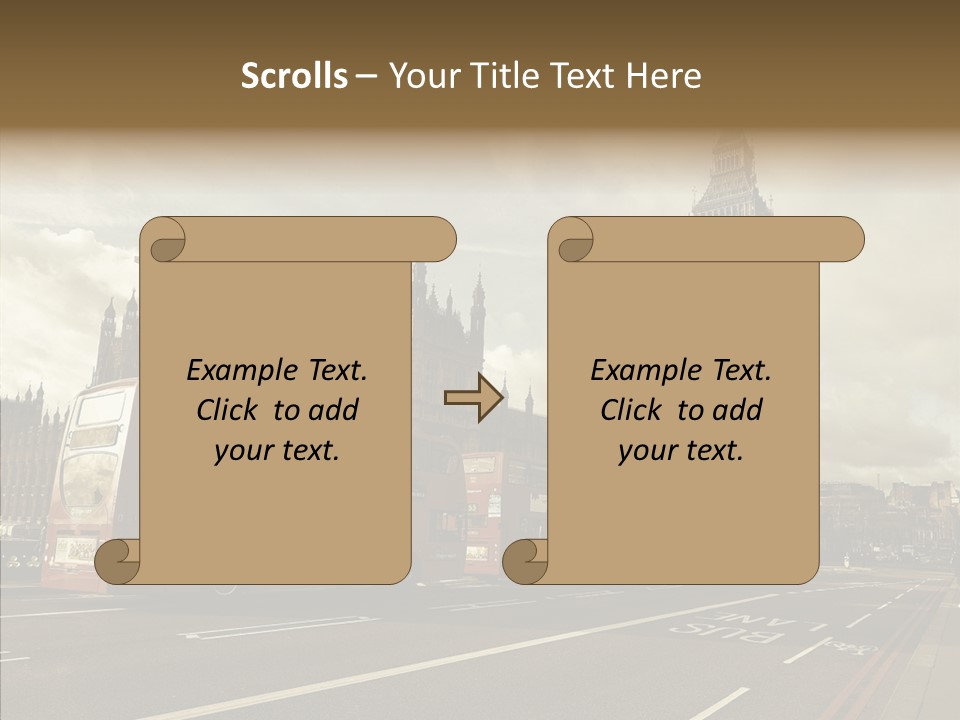 Westminster Britain England PowerPoint Template
