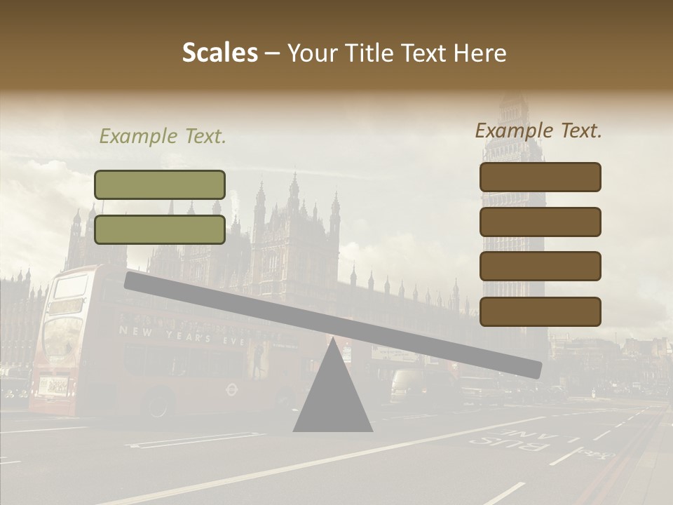 Westminster Britain England PowerPoint Template