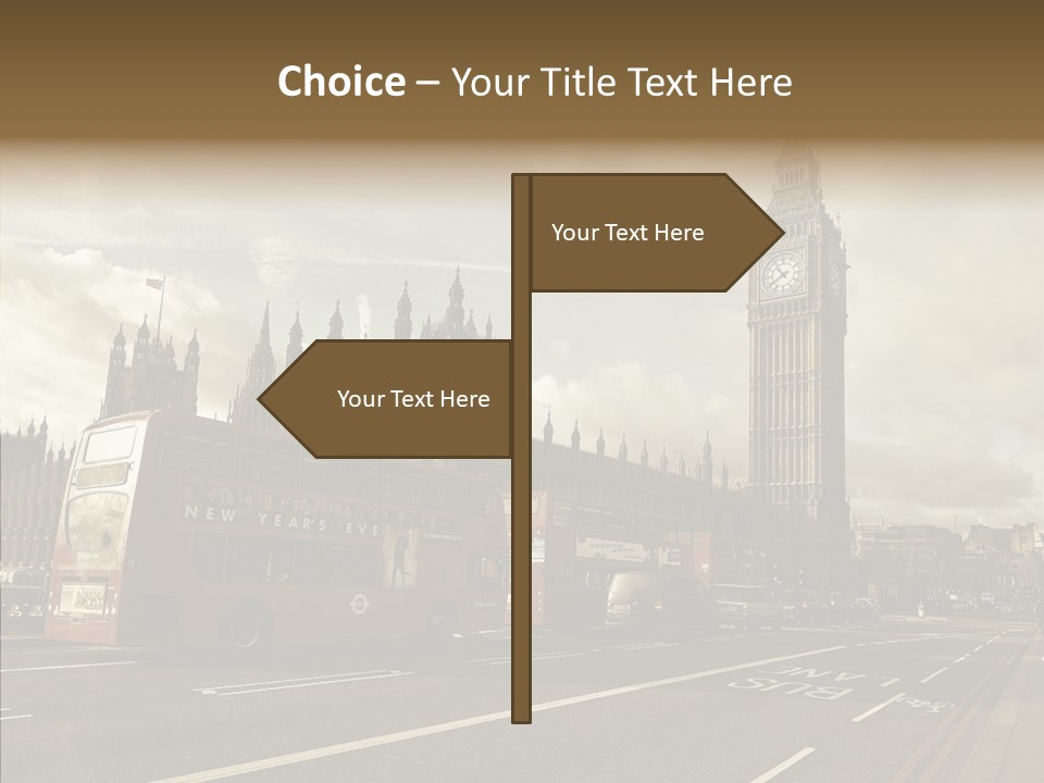 Westminster Britain England PowerPoint Template
