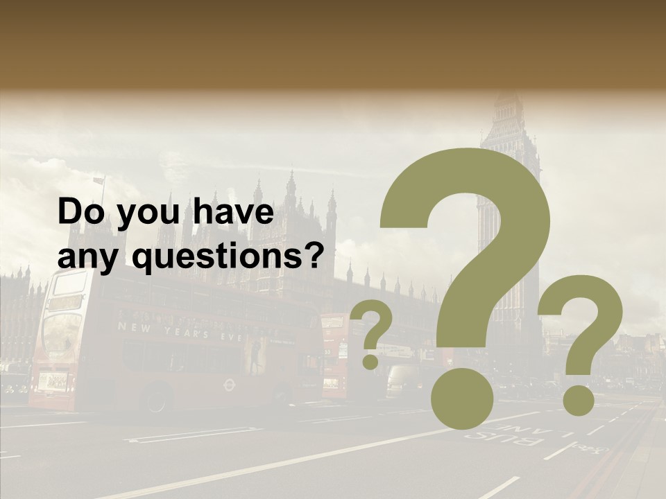 Westminster Britain England PowerPoint Template