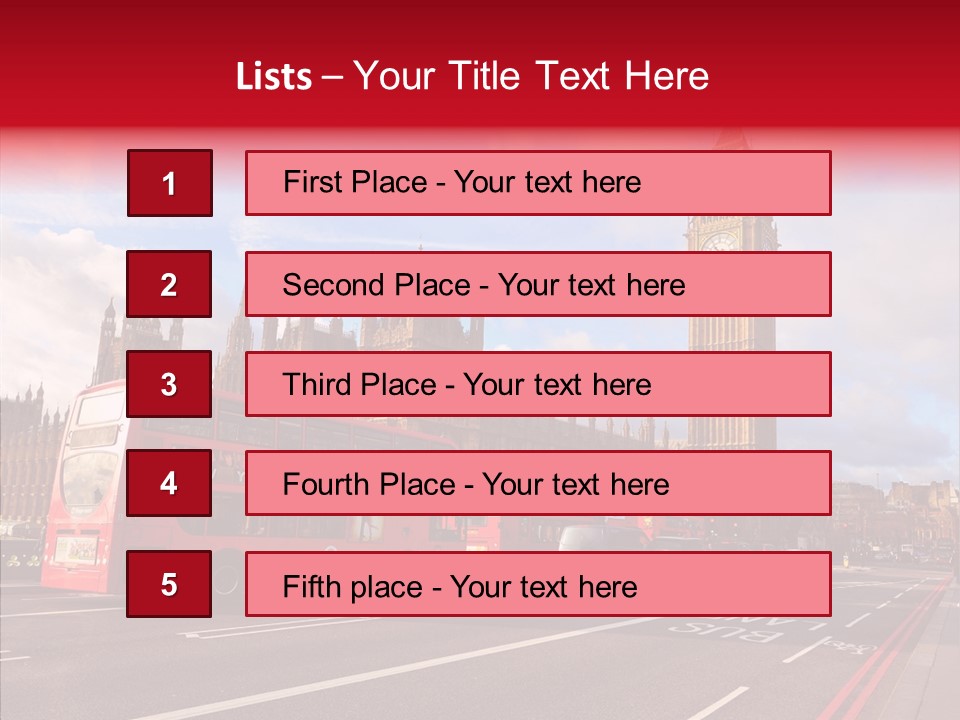 Styles England Famous PowerPoint Template