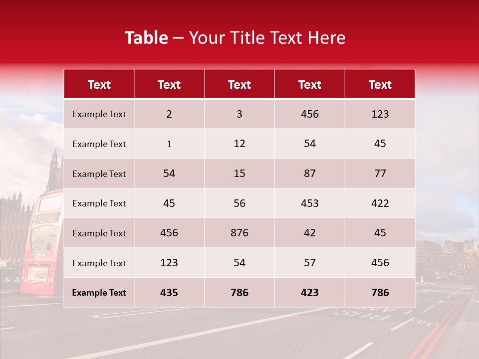 Styles England Famous PowerPoint Template