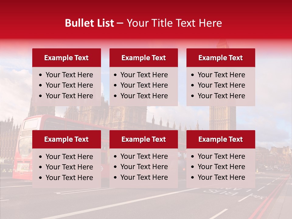 Styles England Famous PowerPoint Template