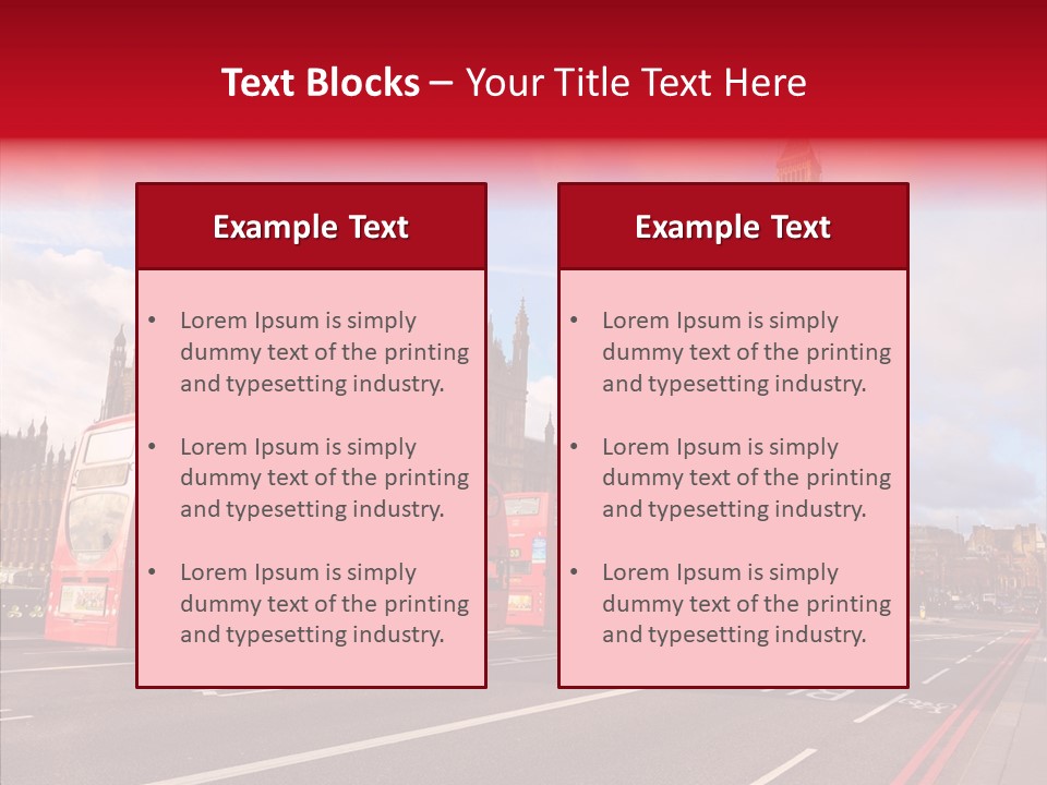 Styles England Famous PowerPoint Template