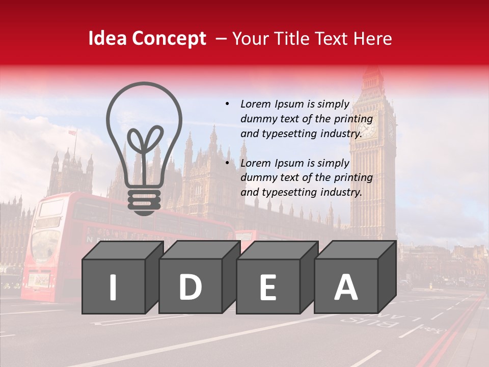 Styles England Famous PowerPoint Template