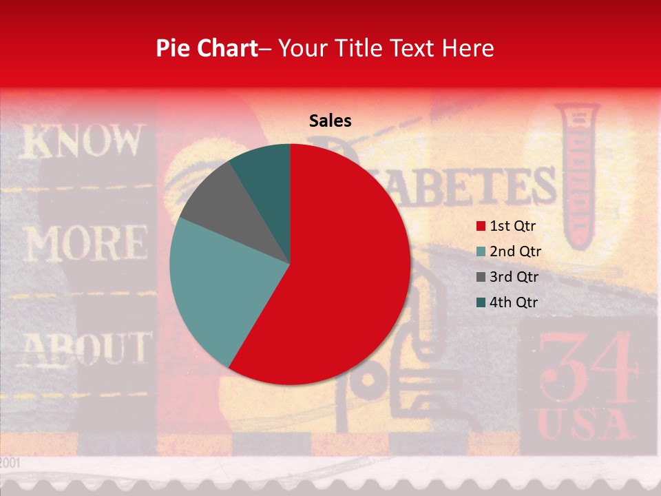 Stamp Post Aged PowerPoint Template