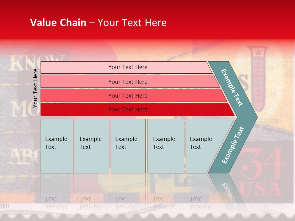 Stamp Post Aged PowerPoint Template