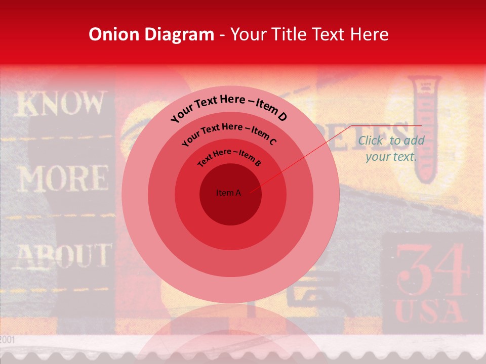 Stamp Post Aged PowerPoint Template