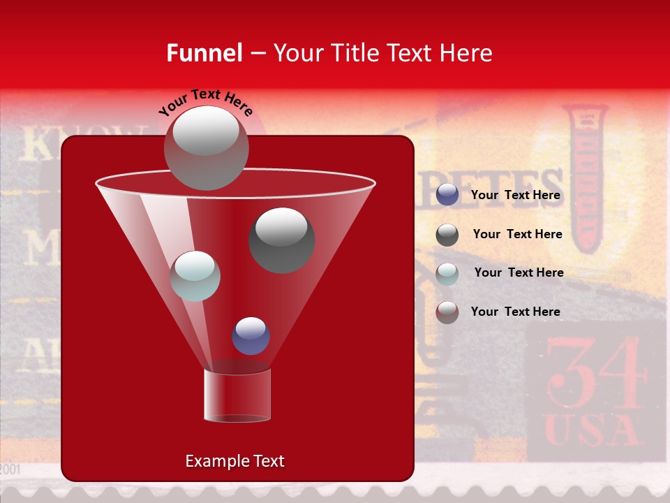 Stamp Post Aged PowerPoint Template