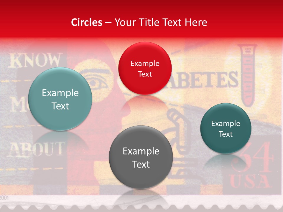 Stamp Post Aged PowerPoint Template