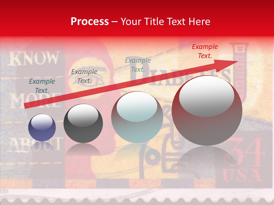 Stamp Post Aged PowerPoint Template