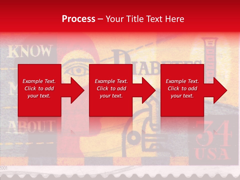 Stamp Post Aged PowerPoint Template