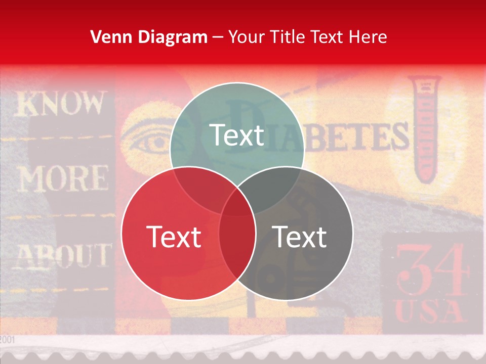 Stamp Post Aged PowerPoint Template