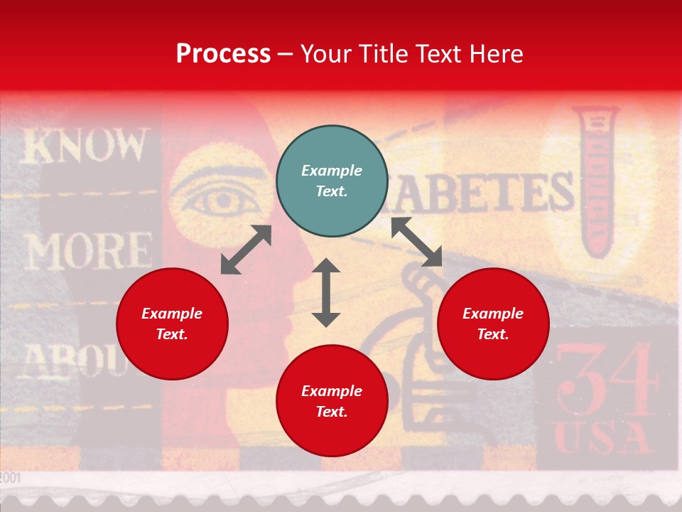 Stamp Post Aged PowerPoint Template