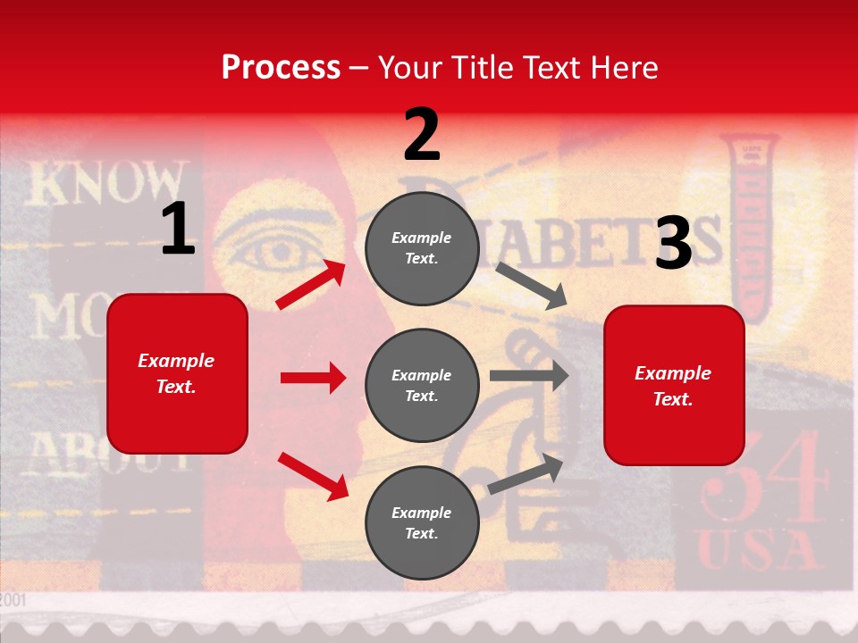 Stamp Post Aged PowerPoint Template