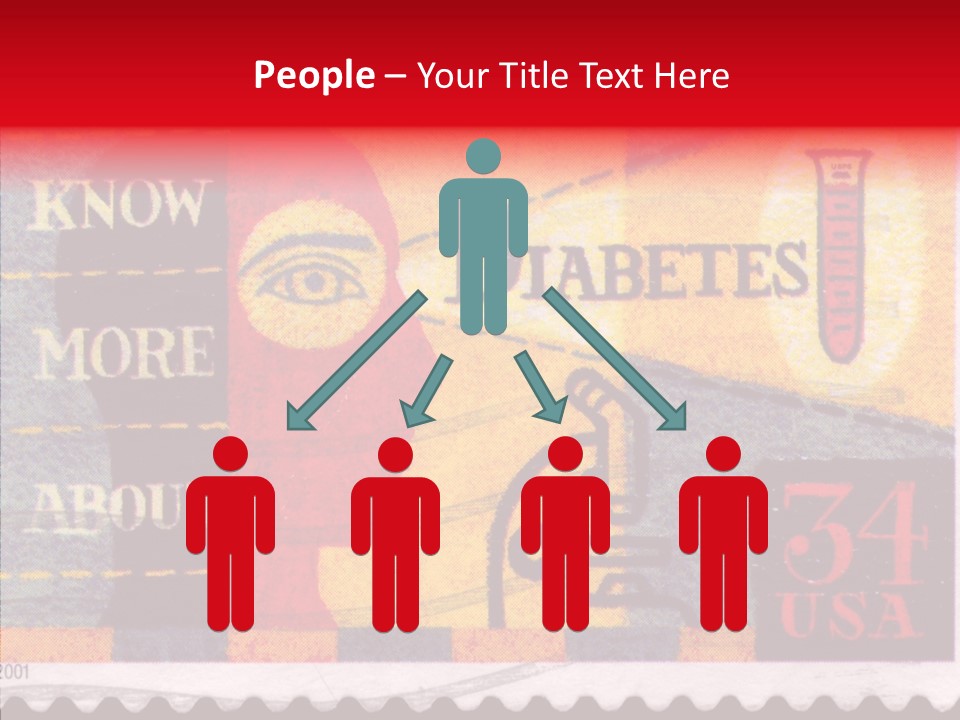 Stamp Post Aged PowerPoint Template