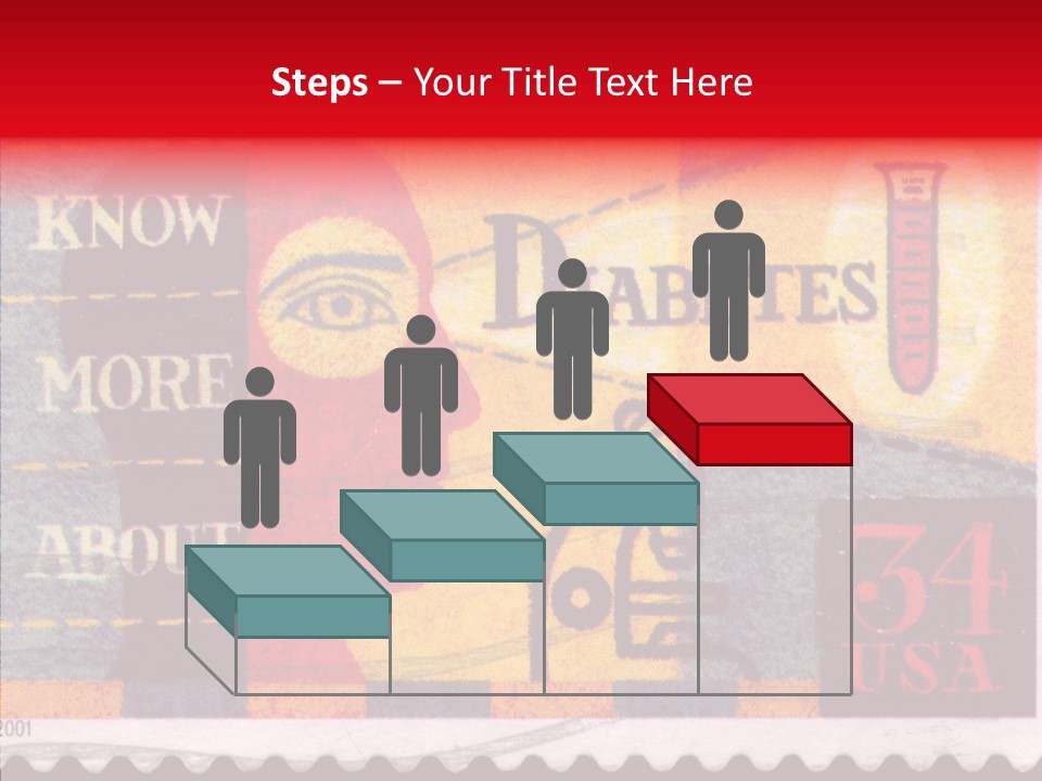 Stamp Post Aged PowerPoint Template