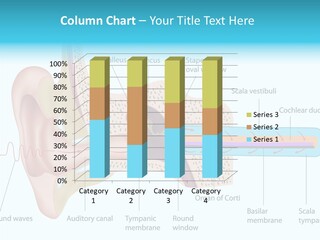 Illustration Scala Vestibuli Hearing PowerPoint Template