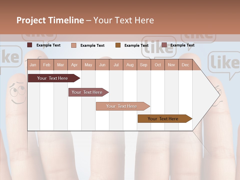 Comunity Experience Happy Face PowerPoint Template