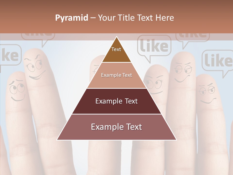 Comunity Experience Happy Face PowerPoint Template