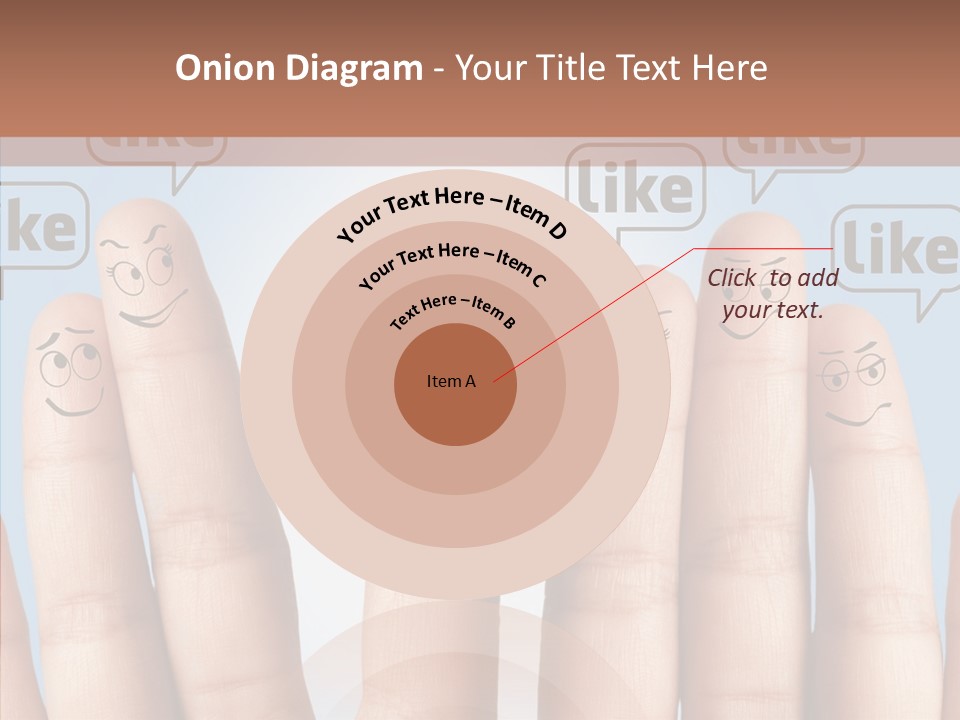 Comunity Experience Happy Face PowerPoint Template