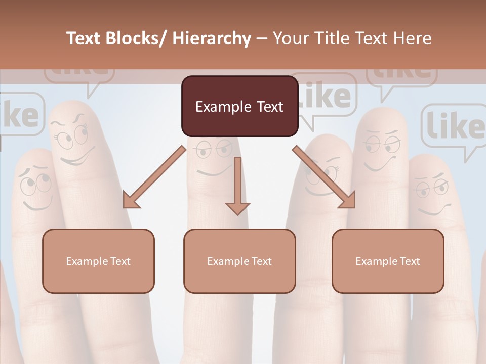 Comunity Experience Happy Face PowerPoint Template
