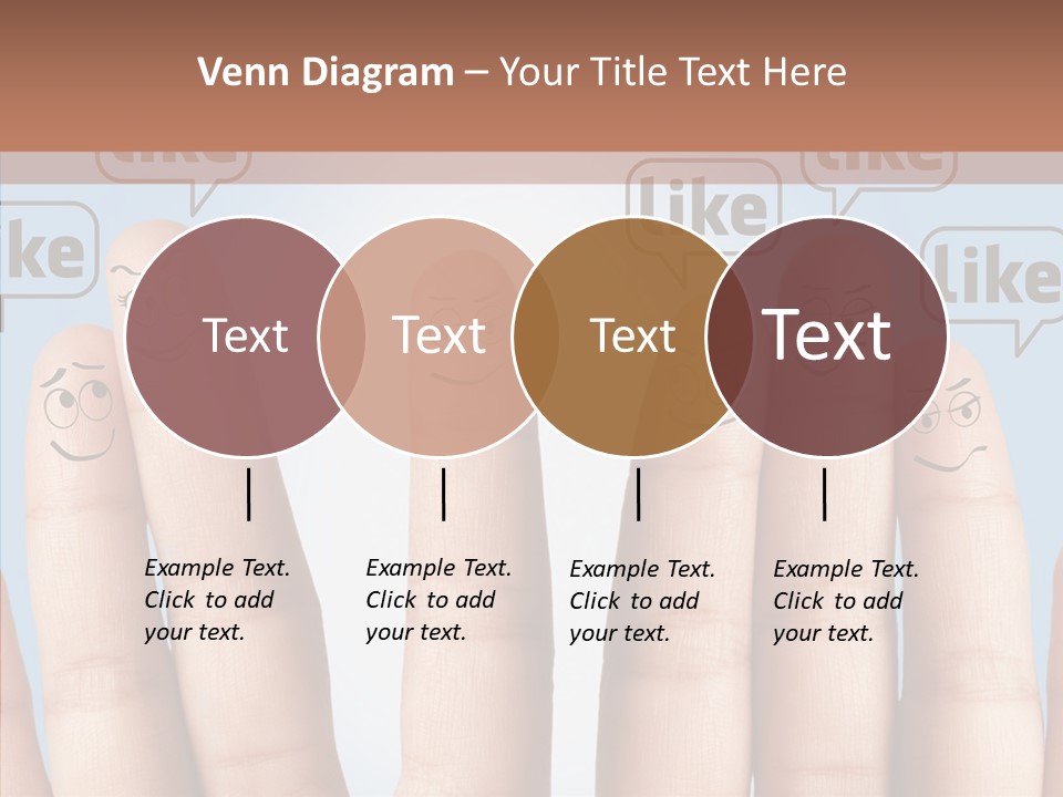 Comunity Experience Happy Face PowerPoint Template