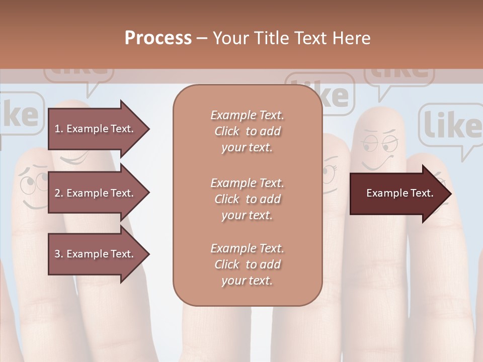 Comunity Experience Happy Face PowerPoint Template