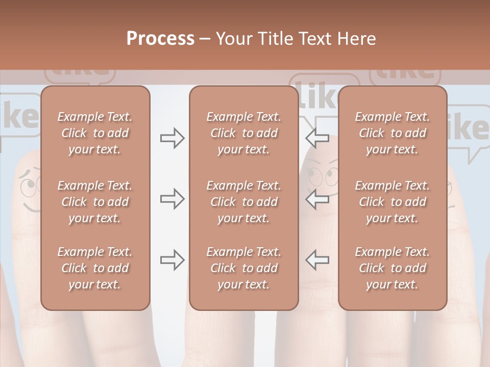 Comunity Experience Happy Face PowerPoint Template
