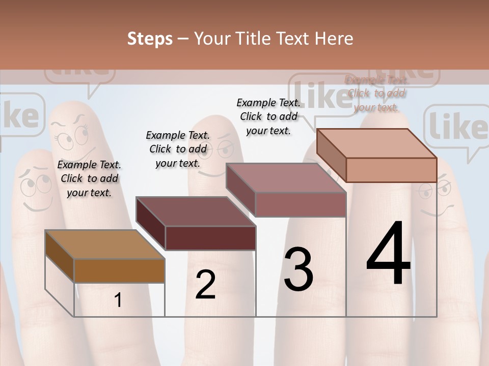 Comunity Experience Happy Face PowerPoint Template