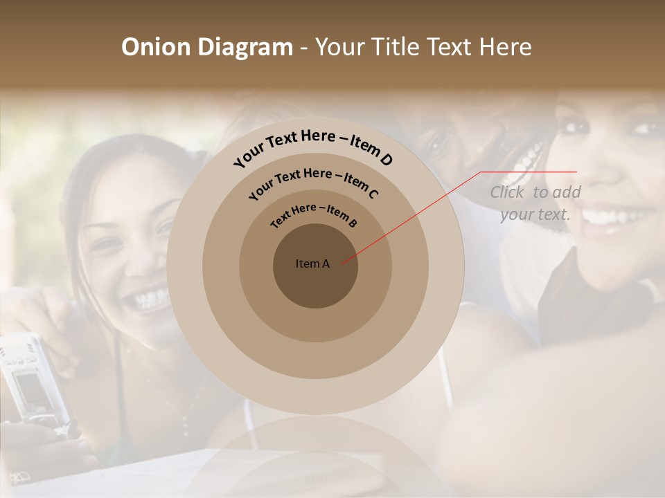 Enjoying Camera Females PowerPoint Template