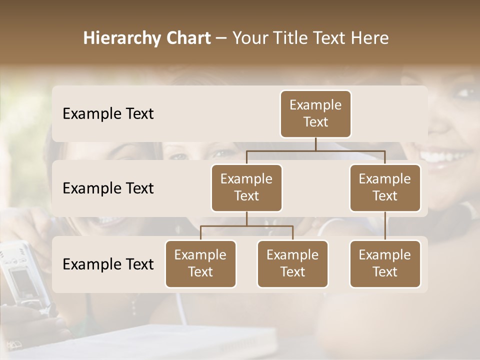 Enjoying Camera Females PowerPoint Template