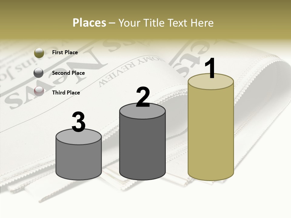 Folded Print Mail PowerPoint Template