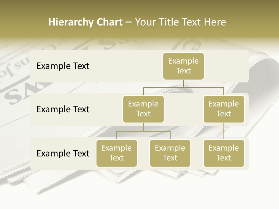 Folded Print Mail PowerPoint Template