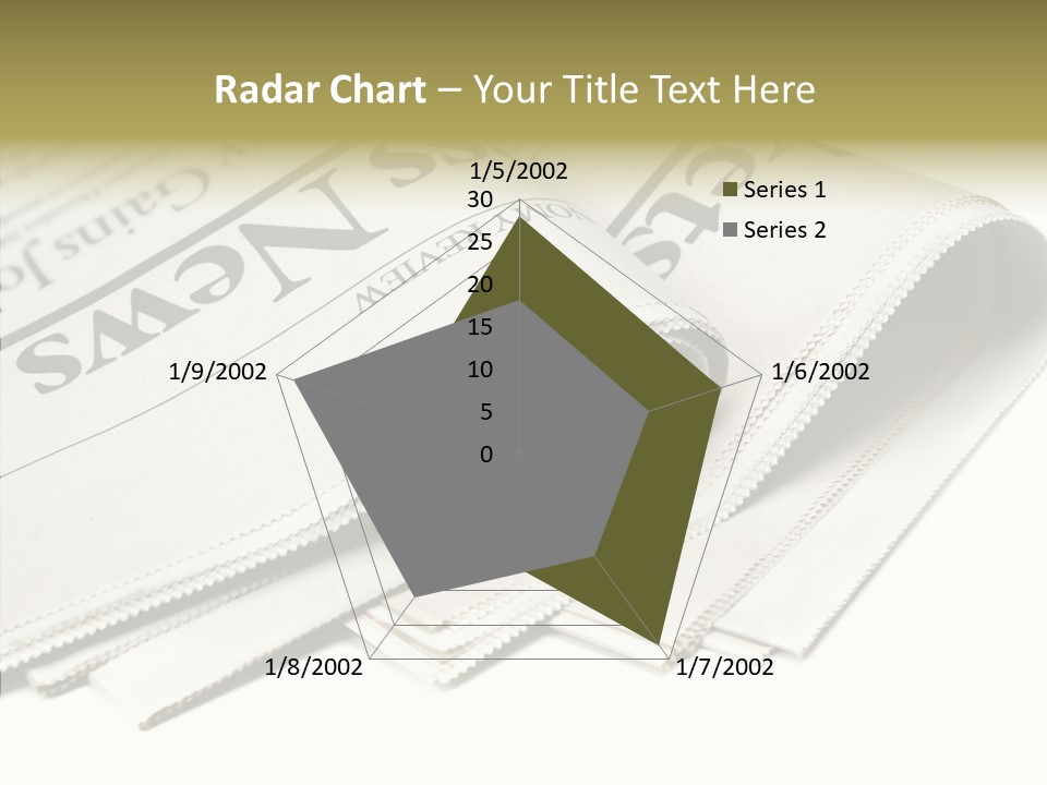 Folded Print Mail PowerPoint Template