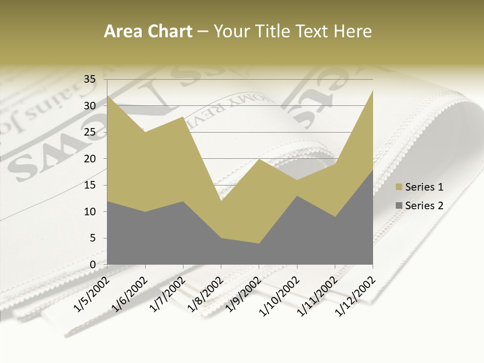Folded Print Mail PowerPoint Template
