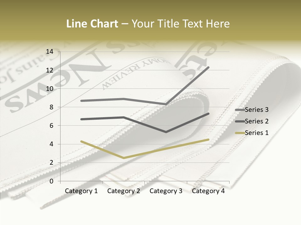 Folded Print Mail PowerPoint Template