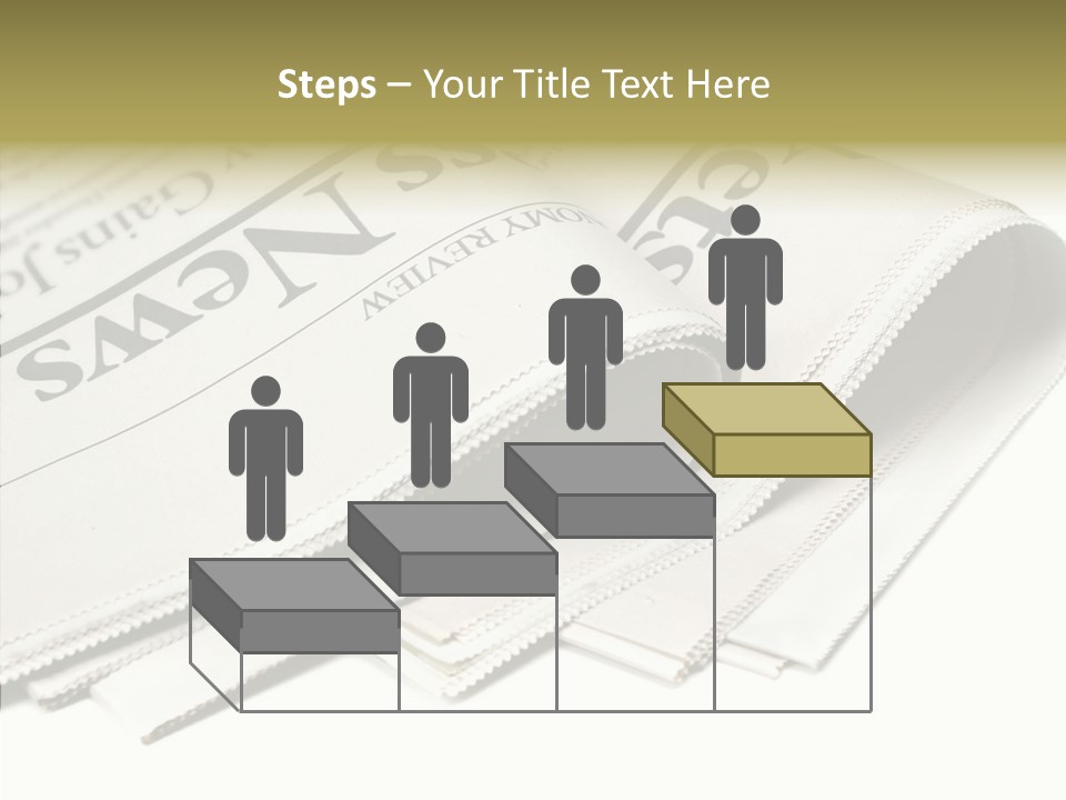 Folded Print Mail PowerPoint Template