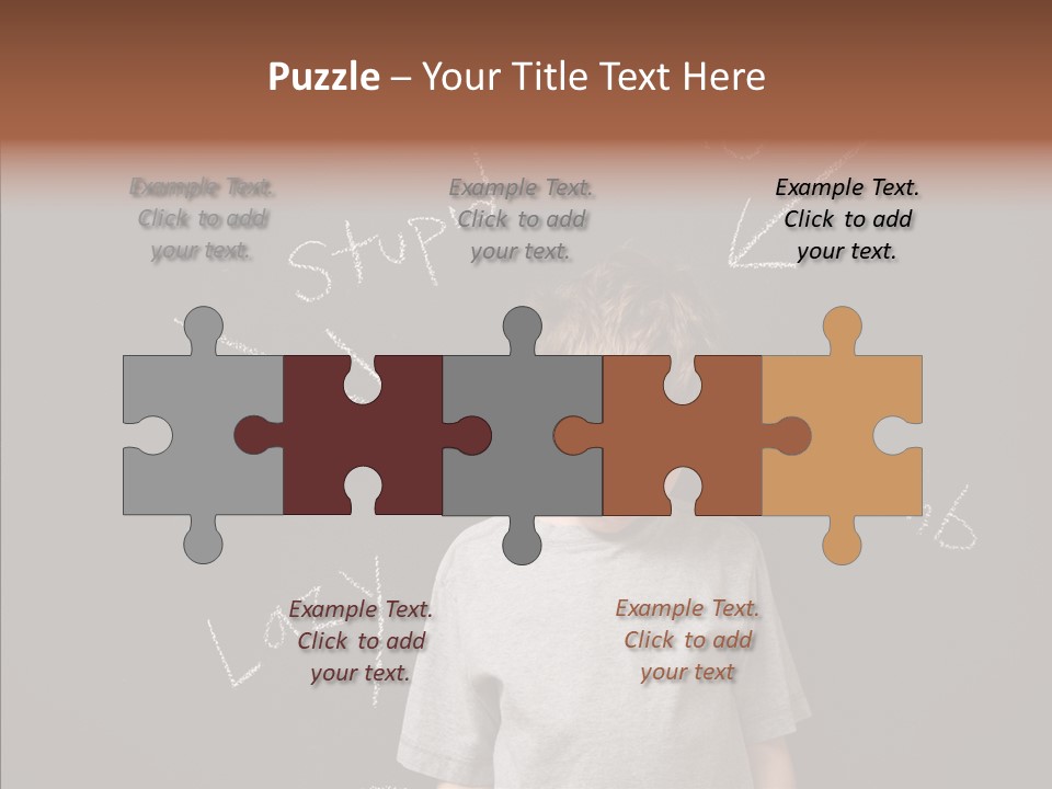 Abuse Learning Neglect PowerPoint Template