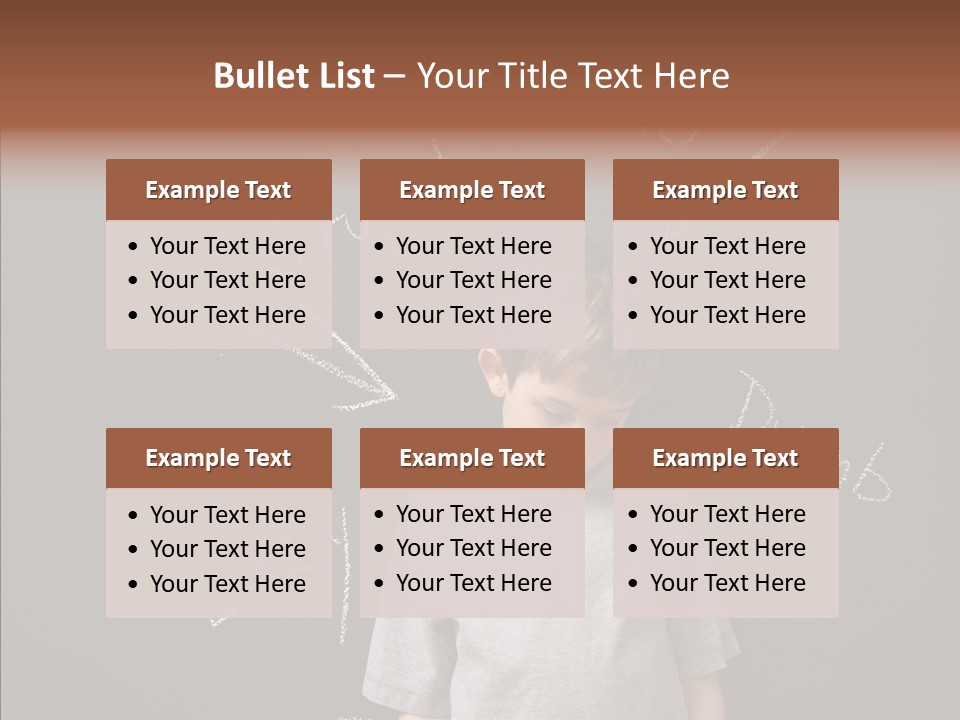 Abuse Learning Neglect PowerPoint Template