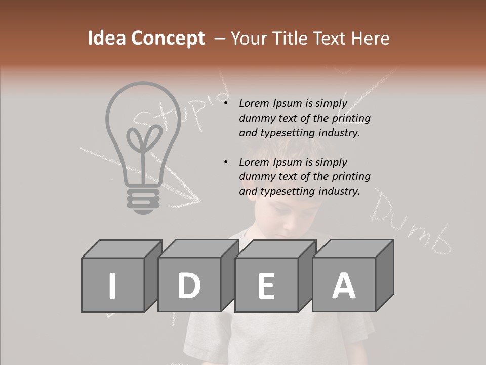 Abuse Learning Neglect PowerPoint Template