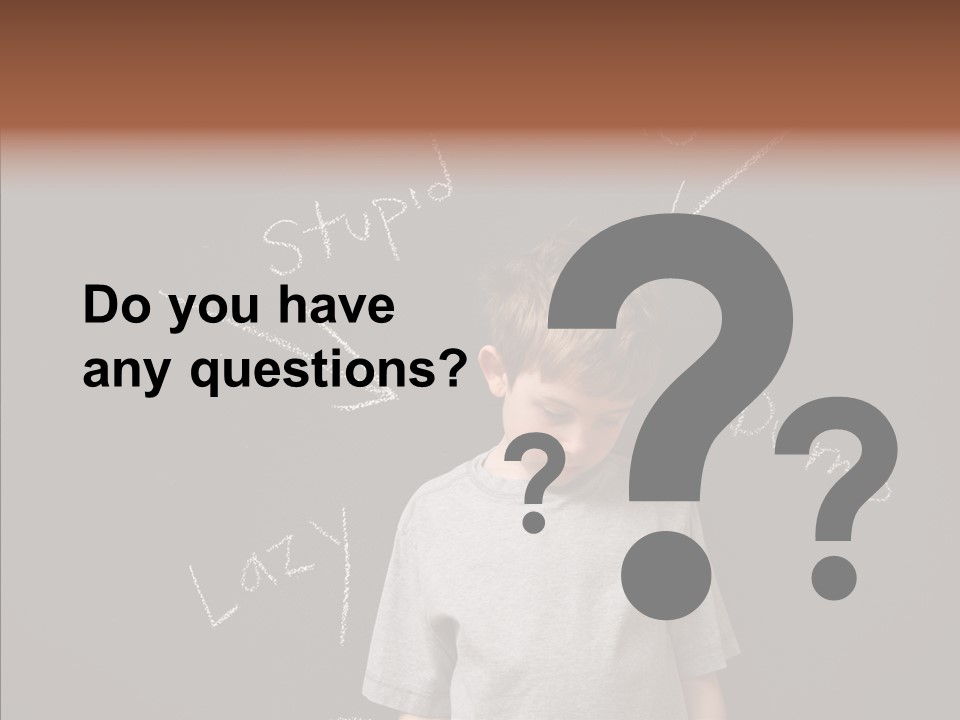 Abuse Learning Neglect PowerPoint Template