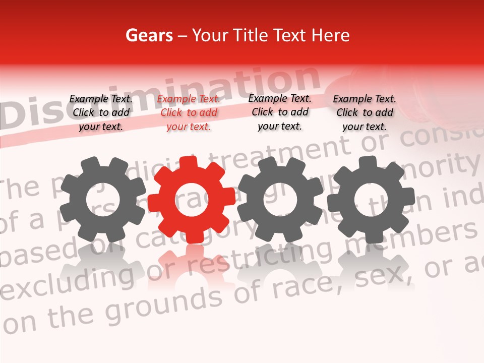 Race Prejudice Orientation PowerPoint Template