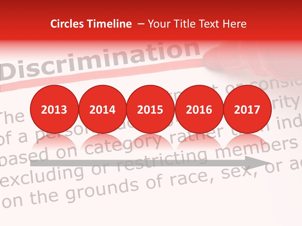 Race Prejudice Orientation PowerPoint Template