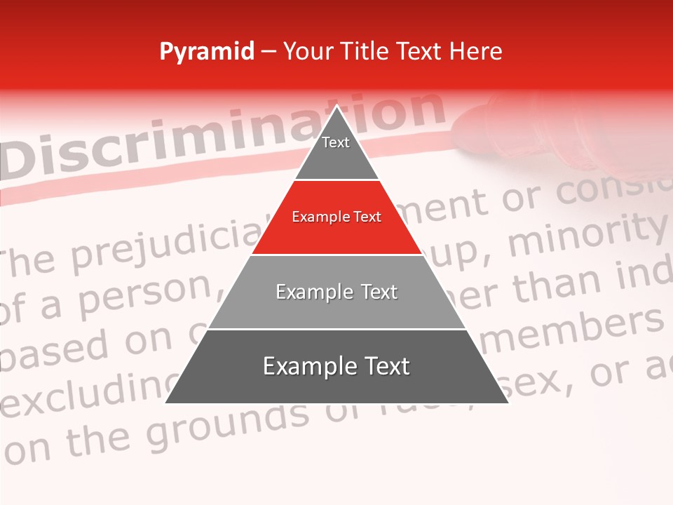 Race Prejudice Orientation PowerPoint Template