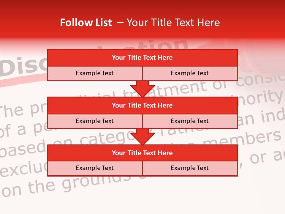 Race Prejudice Orientation PowerPoint Template