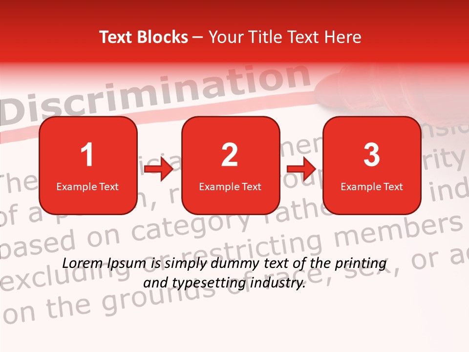 Race Prejudice Orientation PowerPoint Template