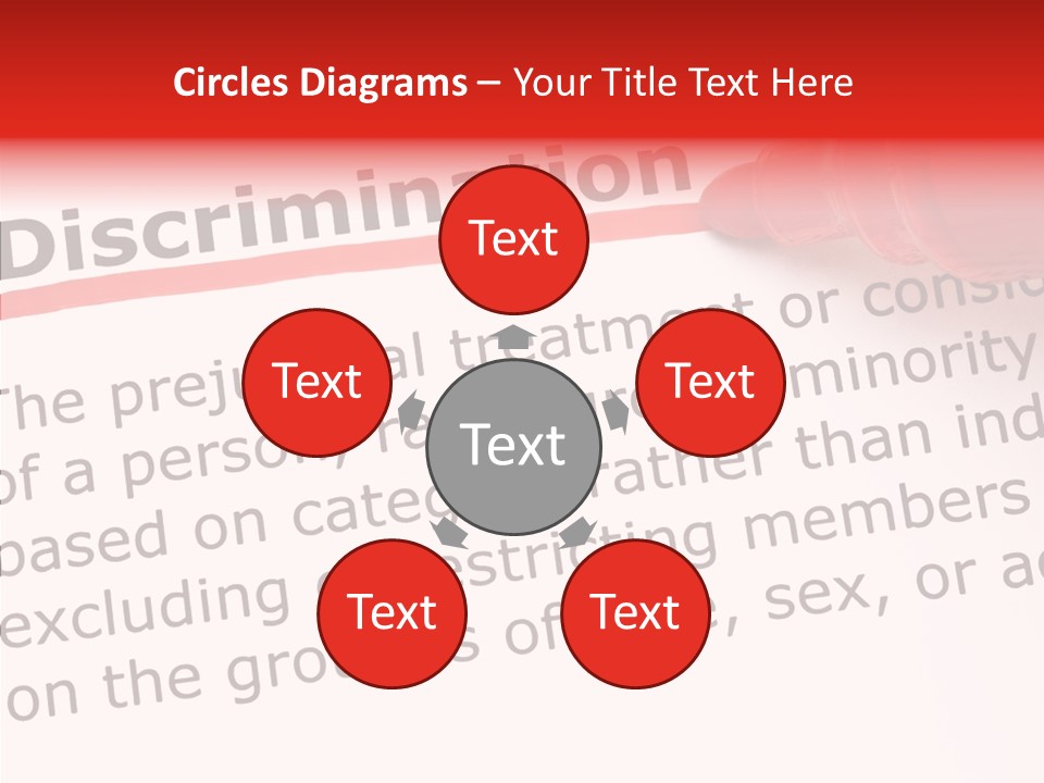 Race Prejudice Orientation PowerPoint Template