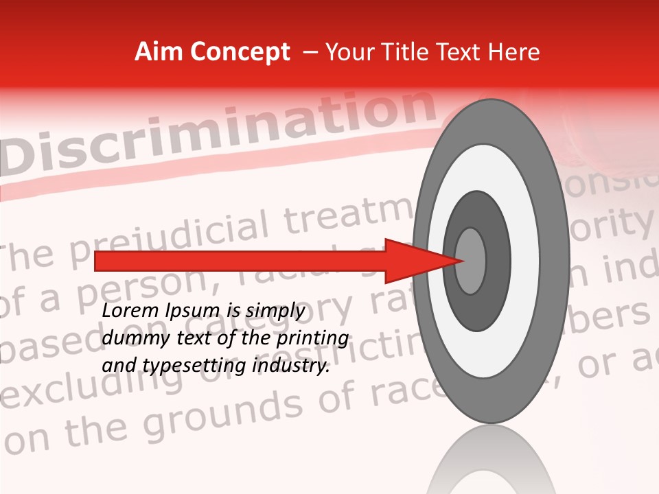 Race Prejudice Orientation PowerPoint Template